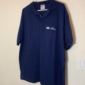 Vintage HP Hewlett Packard TPO Cupertino Polo Shirt - sz XL